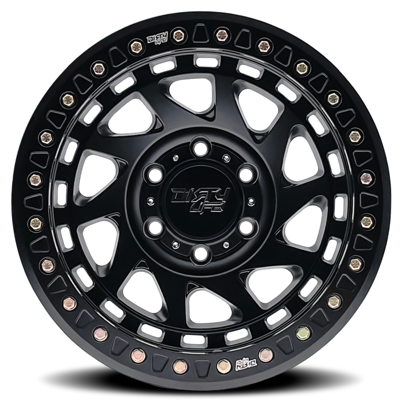 Dirty Life 9313-7973MB12 9313-7973MB12 Dirty Life 9313 Enigma Race 17x9 / 5x127 BP / -12mm Offset / 78.1mm Hub Matte Black Wheel