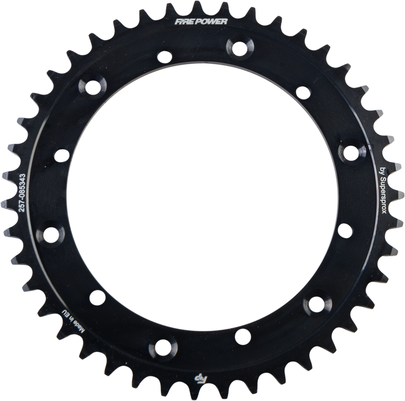 FPS-853-43-BLK Fire Power Rear Sprocket Steel 43T Blk