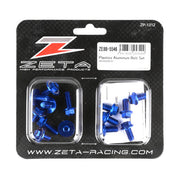 Zeta Aluminum Body Bolt Kit Hardware/Fasteners/Fittings ZE88-5546 - Blue