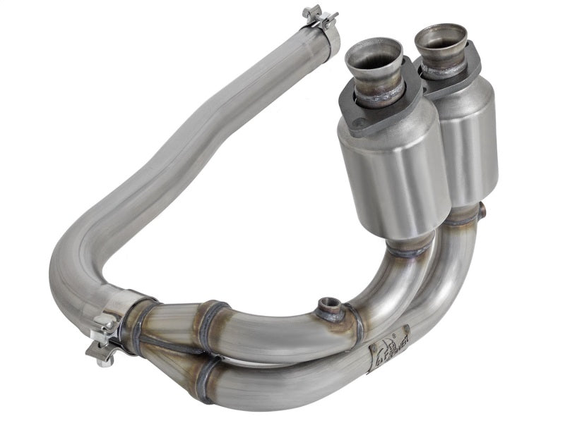 aFe 47-48003 aFe Power Direct Fit Catalytic Converter Replacements Front 04-06 Jeep Wrangler (TJ/LJ) I6-4.0L