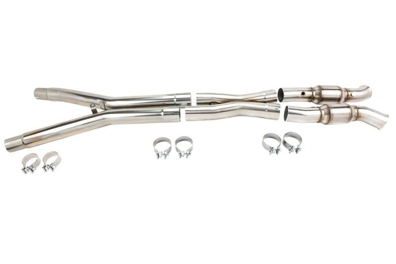 Kooks Headers 2160H431 Kooks 05-08 Chevrolet Corvette Header and Green Catted Connection Kit-3in x 3in x 2-1/2in X-Pipe