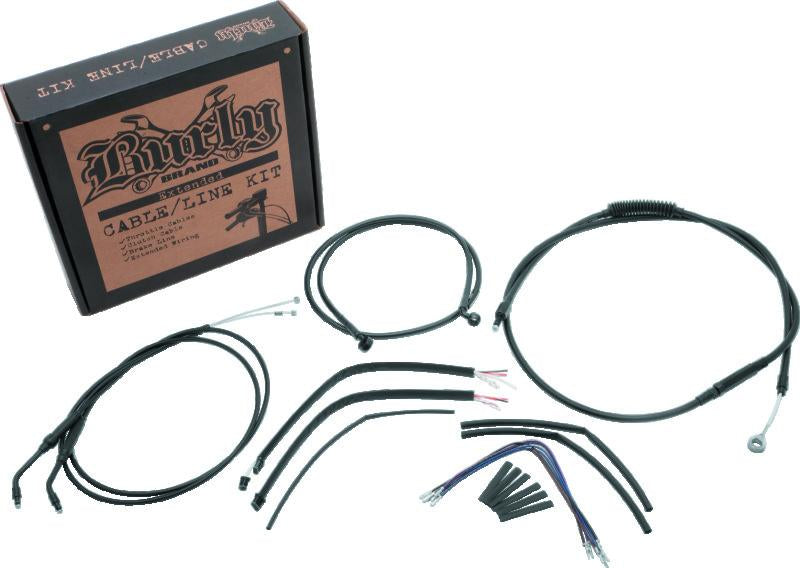 Burly Brand B30-1272 Burly Brand Control Kit 8in - Black