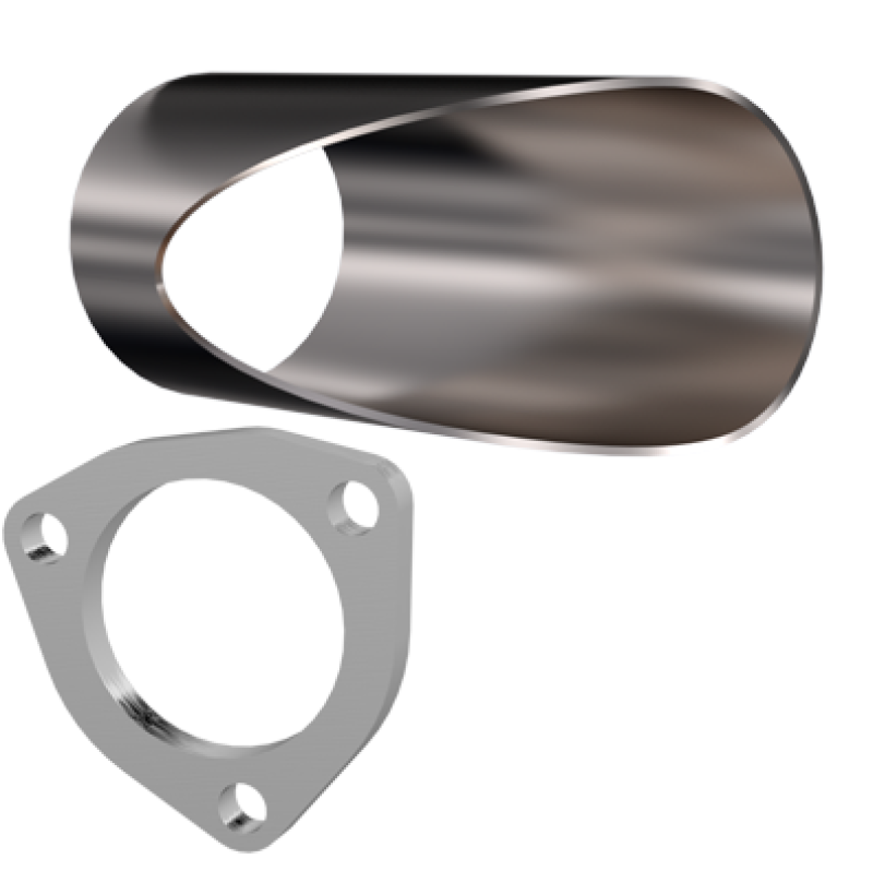 QTP 10251 QTP 2.5in Weld-On QTEC DIY Cutout Pipe