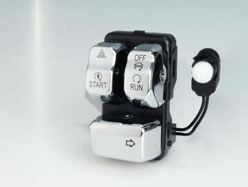 Harddrive Can-bus Switch Control Module Switches 04340112 - Chrome Canbus Swtch Cntrl Mod Right
