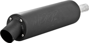 MBRP Utility Muffler Exhaust AT-7400 - Black Single Slip-ON System
