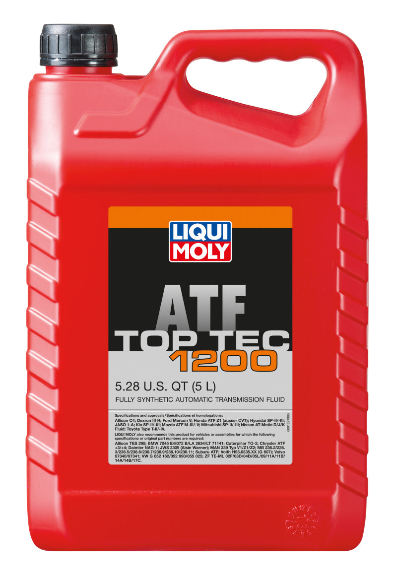 LIQUI MOLY 20020 LIQUI MOLY 5L Top Tec ATF 1200 - Case of 4