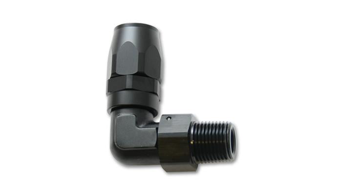 Vibrant 26906 Vibrant Male NPT 90 Degree Hose End Fitting -10AN - 3/8 NPT