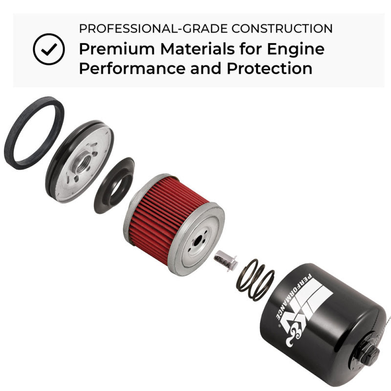 K&N Engineering KN-136 K&N Suzuki / Betamotor 2.375in OD x 1.25in H Oil Filter