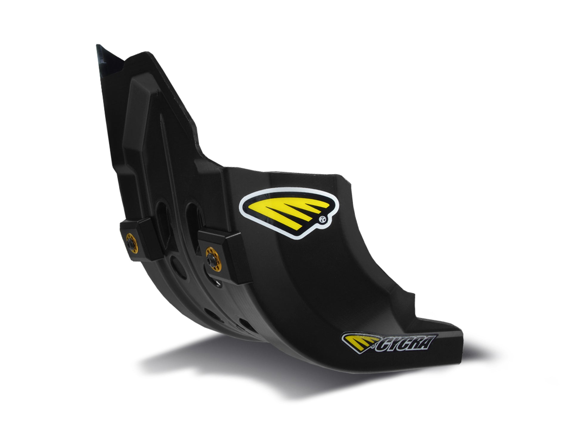 Cycra Full Armor Skid Plate Guards/Braces 1CYC-6224-12 - Black