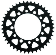Bike Master 965238 BikeMaster Honda Rear Steel Sprocket 520 42T - Black - 965238