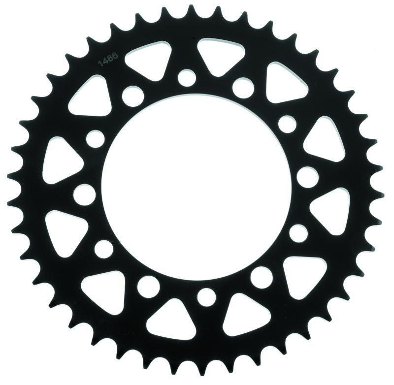 Bike Master 965238 BikeMaster Honda Rear Steel Sprocket 520 42T - Black - 965238
