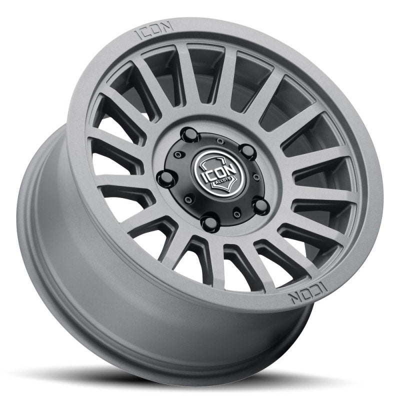 ICON 3617858347CH ICON Recon SLX 17x8.5 6x5.5 BP 0mm Offset 4.75in BS 106.1mm Bore Charcoal Wheel