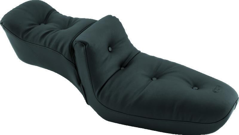 Mustang Motorcycle 75116 Mustang 82-03 Harley Sportster Duke 1PC Seat Regal - Black
