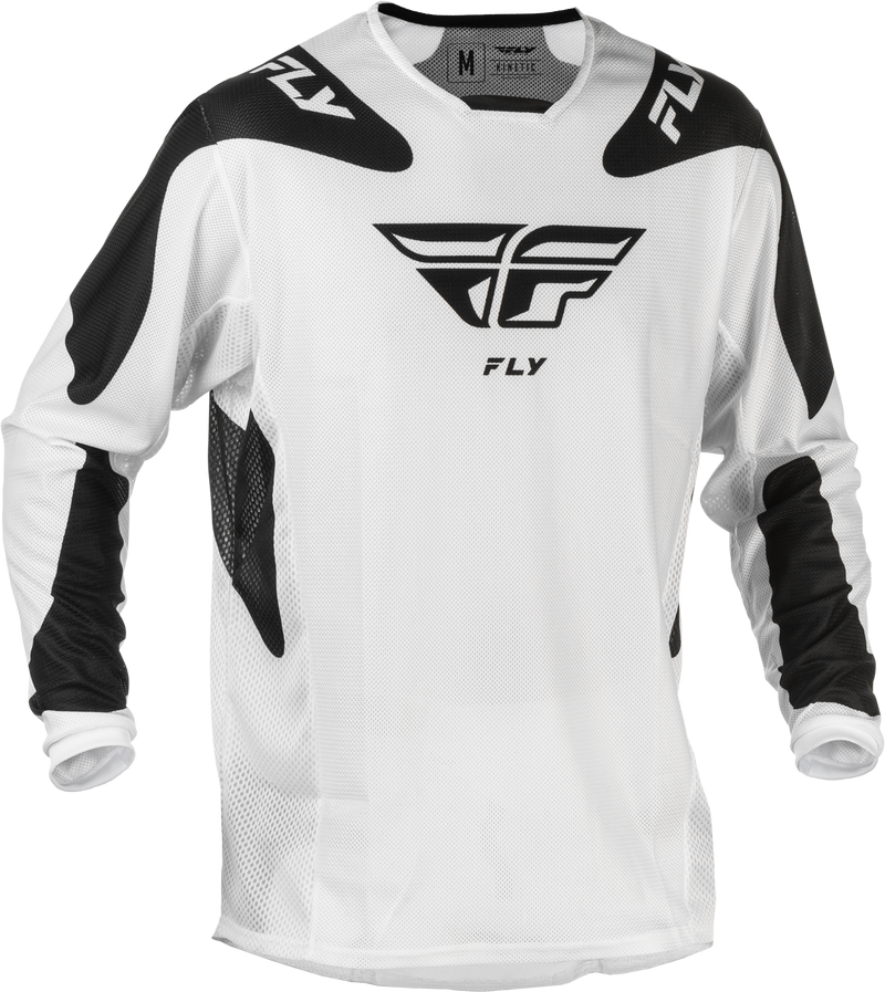 Kinetic Mesh Sym Jersey White/Black Sm