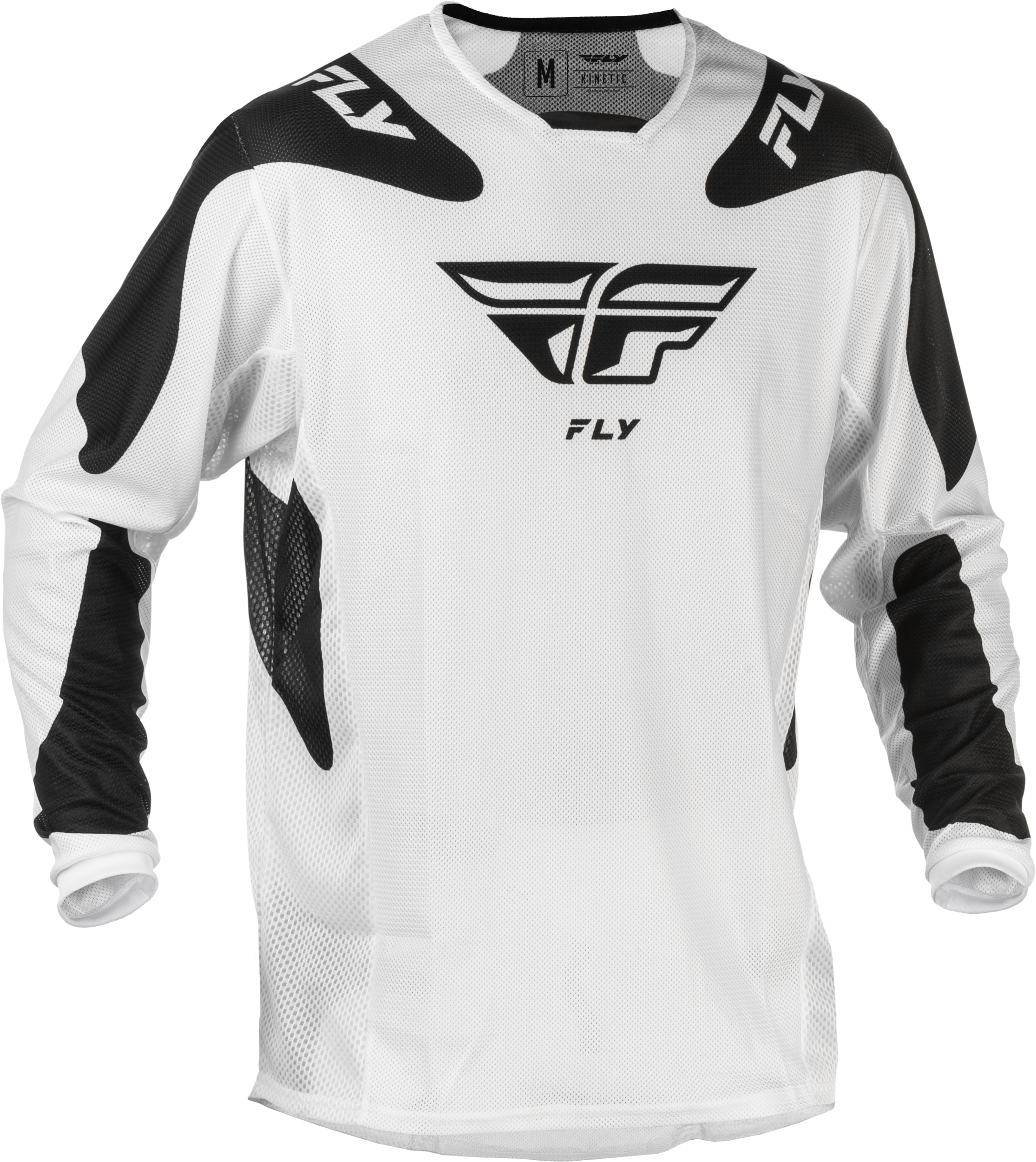 Kinetic Mesh Sym Jersey White/Black Sm