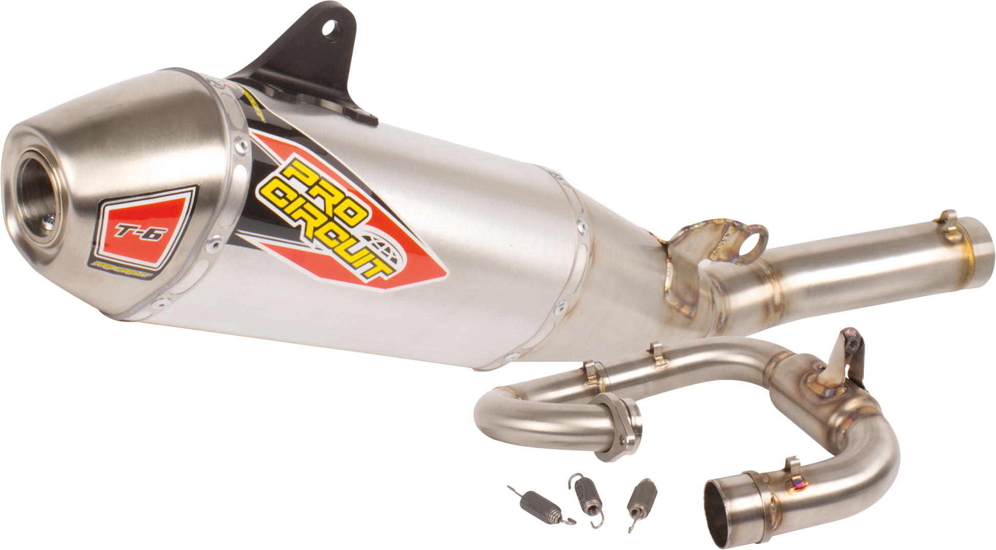 PRO Circuit T-6 Stainless Steel Exhaust System 0132625G - T-6 Removable Spark Arrestor