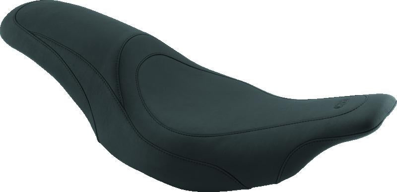 Mustang Motorcycle 76589 Mustang 97-07 Harley Electra Glide, Rd Glide Tripper Fastback 1PC Seat - Black