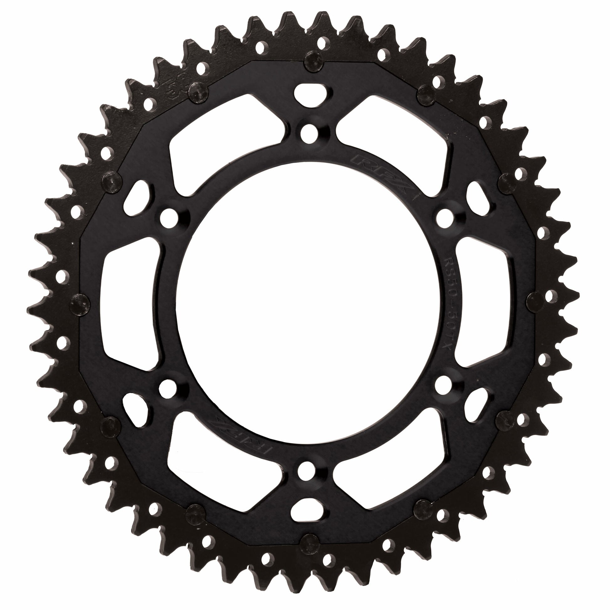 RFX Steel Hybrid Sprockets FXRS 31-51 Albk - Black Rear Sprocket 51T