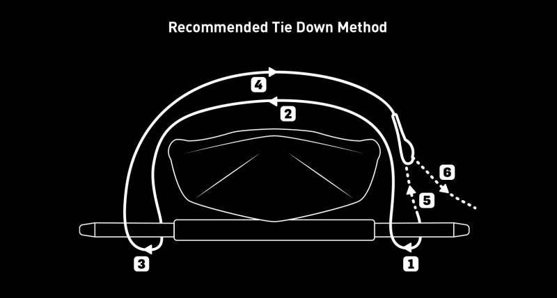 Rhino-Rack RTD35P Rhino-Rack Rapid Tie Down Straps w/Buckle Protector - 3.5m/11.5ft - Pair - Black - RTD35P
