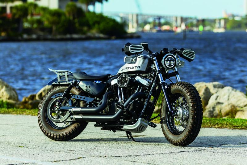 Kuryakyn 6683 Kuryakyn Dillinger Skid Plate Silver - 6683