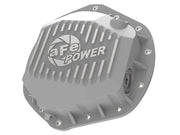 aFe 46-71060A aFe Street Series Rear Differential Cover Raw w/ Machined Fins 01-18 GM Diesel Trucks V8-6.6L (td)
