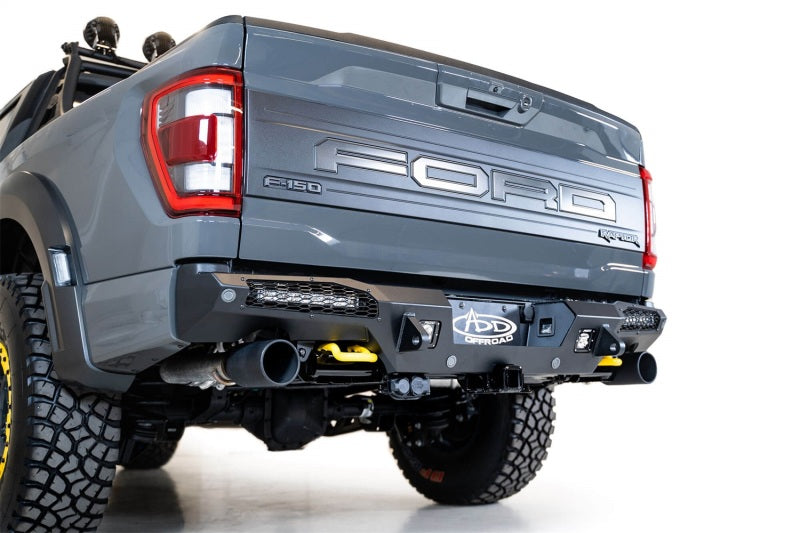 Addictive Desert Designs R210151430103 Addictive Desert Designs 21-22 Ford Raptor HoneyBadger Rear Bumper