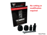 SR133 Vortex Frame Sliders V3 2.0 Blk Kaw - RV and Auto Parts