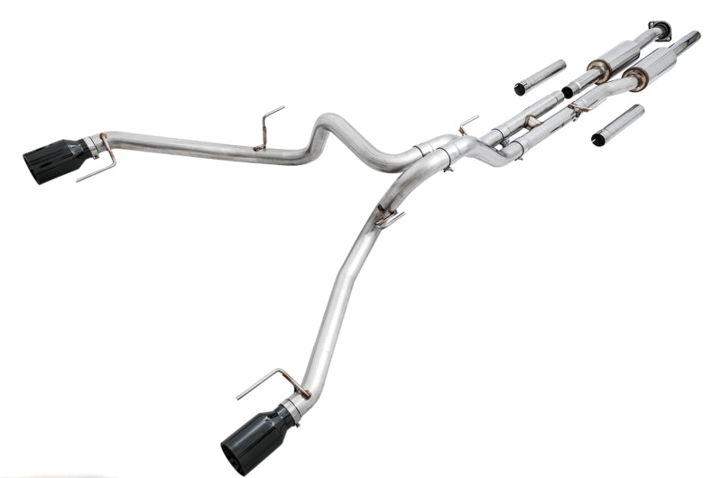 AWE Tuning 3015-33106 AWE Tuning 2017+ Ford Raptor 0 FG Performance Exhaust System - w/ Diamond Black Tips