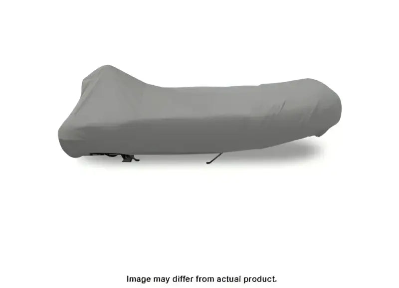 Gray motorcycle cover for Carver Boat Cover Infbn-9 Inf fits Carver Boat and boat cover needs