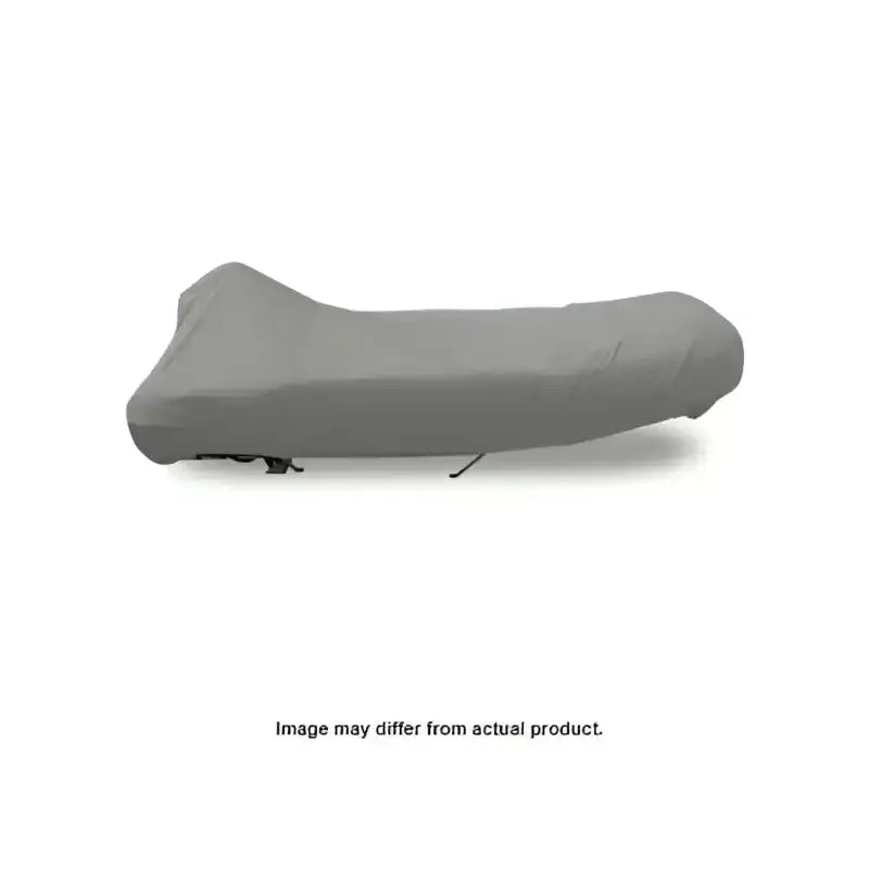 Gray motorcycle cover for Carver Boat Cover Infbn-9 Inf fits Carver Boat and boat cover needs