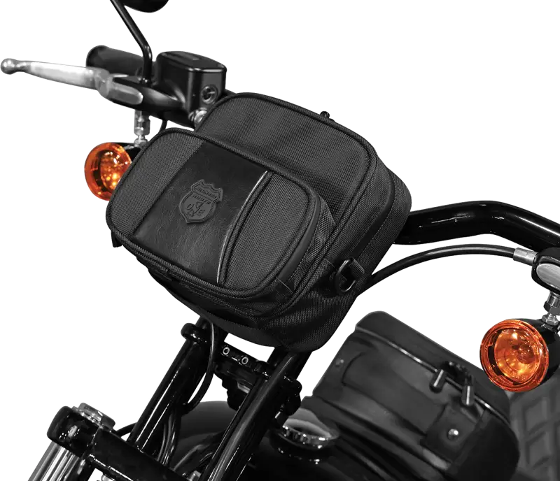 Route 1 Hwy Handlebar Bag 7l Black - NELSON-RIGG