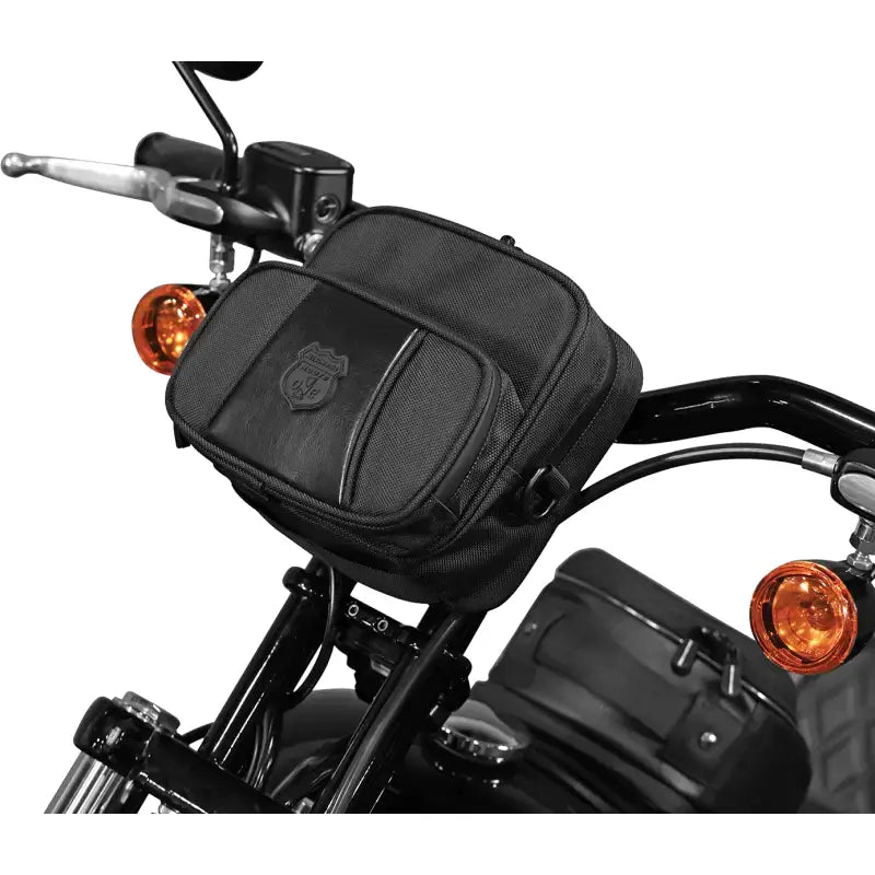 Route 1 Hwy Handlebar Bag 7l Black - NELSON-RIGG
