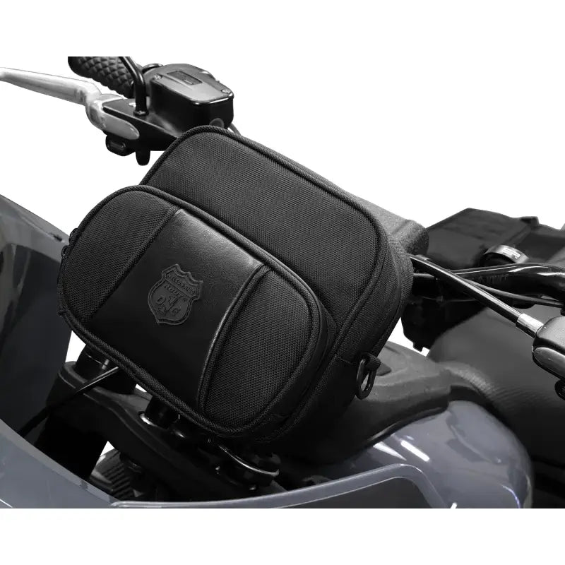 Route 1 Hwy Handlebar Bag 7l Black - NELSON-RIGG