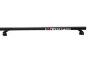 Black Exposed Rack Solid Rear Xbar for truck, RV, or automotive use. Durable and sleek design for easy access, solid construction provides strength and stability. Ideal for off-road, powersports, and marine adventures. Exterior truck accessory, essential for any vehicle's functionality and style enhancement, AVADA - Best Sellers, Must Haves