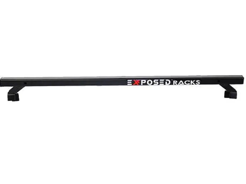 Black Exposed Rack Solid Rear Xbar for truck, RV, or automotive use. Durable and sleek design for easy access, solid construction provides strength and stability. Ideal for off-road, powersports, and marine adventures. Exterior truck accessory, essential for any vehicle's functionality and style enhancement, AVADA - Best Sellers, Must Haves