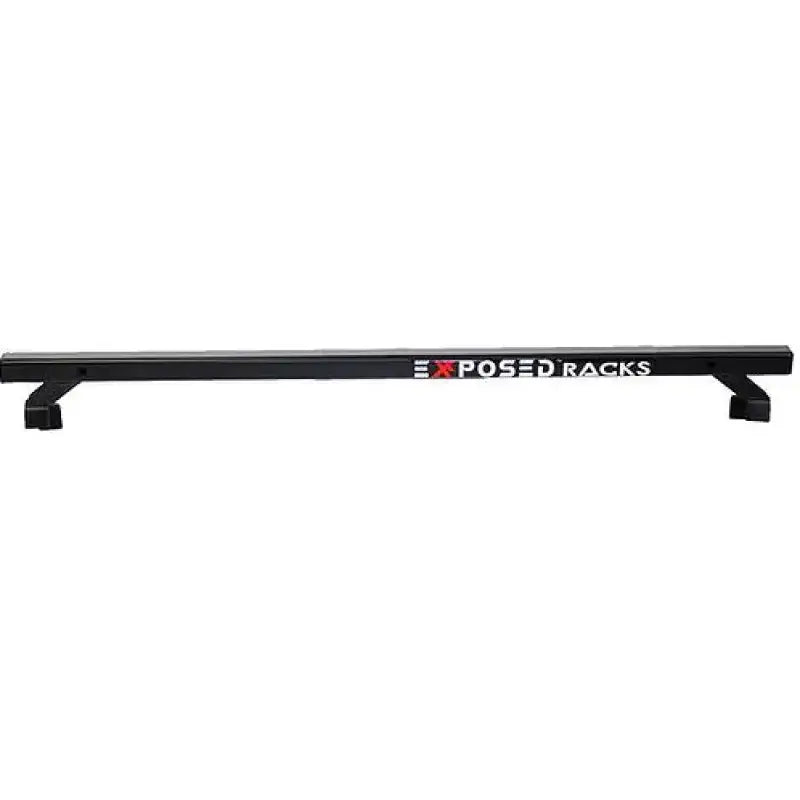 Black Exposed Rack Solid Rear Xbar for truck, RV, or automotive use. Durable and sleek design for easy access, solid construction provides strength and stability. Ideal for off-road, powersports, and marine adventures. Exterior truck accessory, essential for any vehicle's functionality and style enhancement, AVADA - Best Sellers, Must Haves
