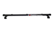 Black roof rack on 8-00-9703-BK Exposed Rack Clk Rear Xbar-Blk for rack clk rear use