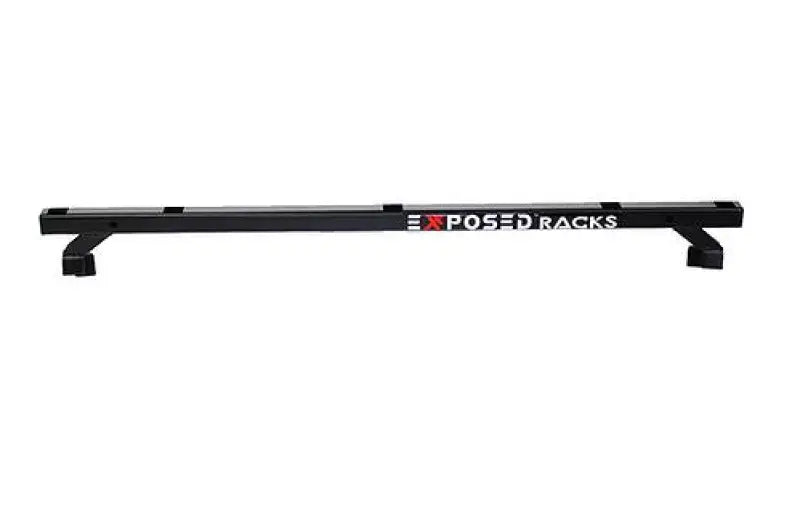 Black roof rack on 8-00-9703-BK Exposed Rack Clk Rear Xbar-Blk for rack clk rear use