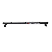 Black roof rack on 8-00-9703-BK Exposed Rack Clk Rear Xbar-Blk for rack clk rear use