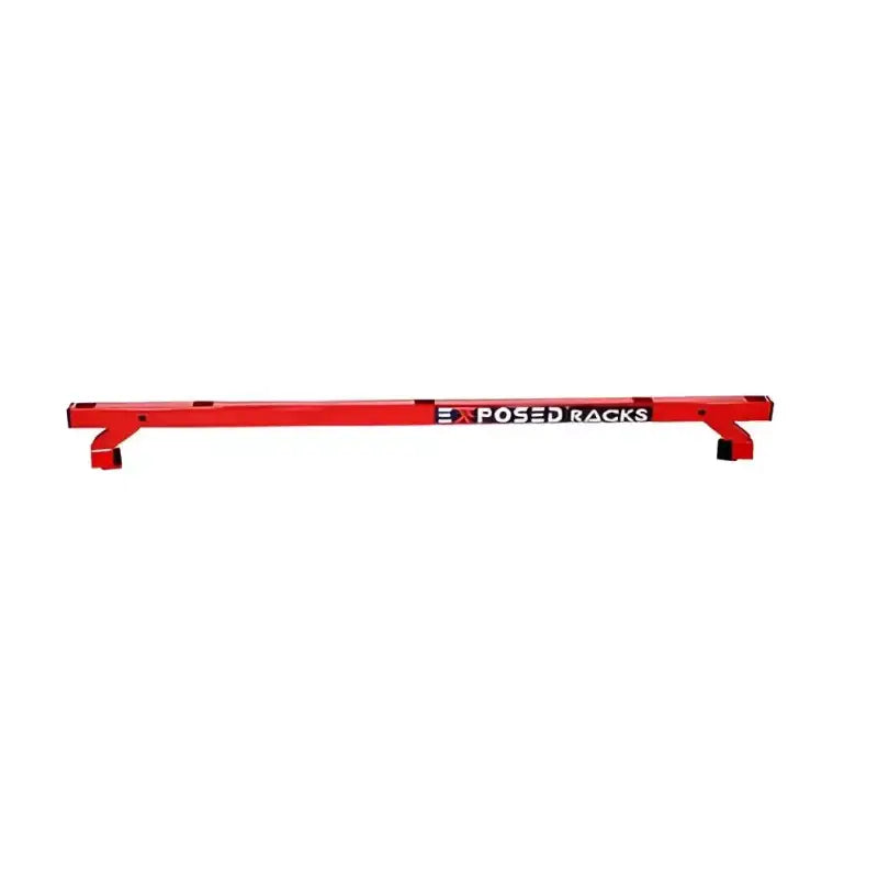 Red metal crossbar for 8-00-9703-RD Exposed Rack Clk Rear Xbar-Red system