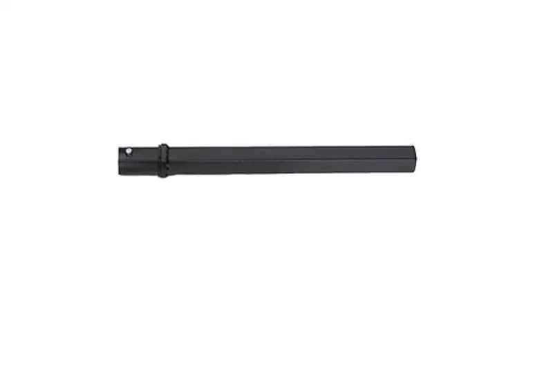 Black hexagonal extension rod for 8-00-9808 Exposed Rack with click-in pin