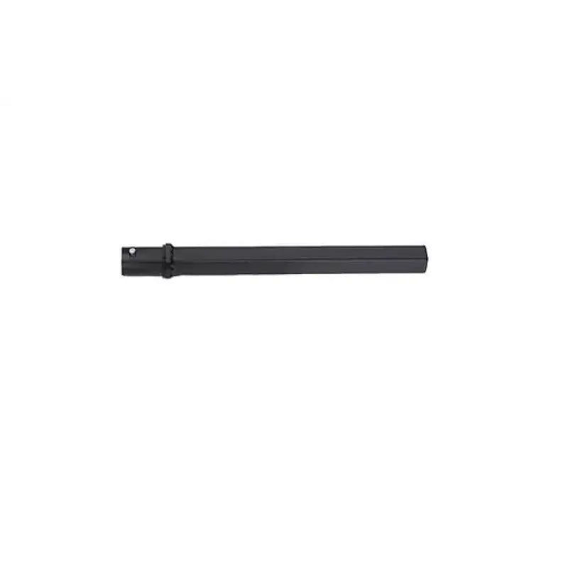 Black hexagonal extension rod for 8-00-9808 Exposed Rack with click-in pin