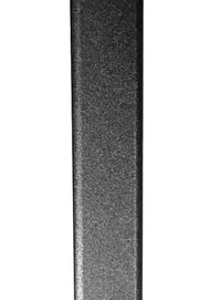 Textured gray metal bar from 8-00-9818 Exposed Rack 18In Pin W Holes for rack 18in
