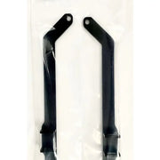 Black metal brackets for exposed rack with easy access in 8-00-9912 Midbrkts Wblts product