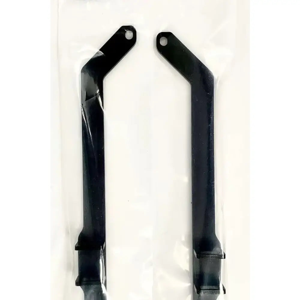 Black metal brackets for exposed rack with easy access in 8-00-9912 Midbrkts Wblts product