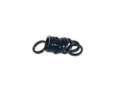 Stack of black rubber washers for Exposed Rack Replacement Gaskets 12 Pack