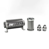 8-03-110-005K-8 Deatschwerks -8An 5 Micron 110Mm In-Line Fuel - Filter