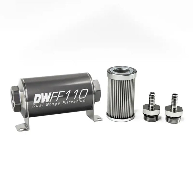8-03-110-010K-516 Deatschwerks 5/16 In 10 Micron 110Mm In-Line F - Fuel Filter