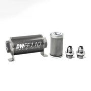 8-03-110-010K-8 Deatschwerks -8An 10 Micron 110Mm In-Line Fuel - Filter