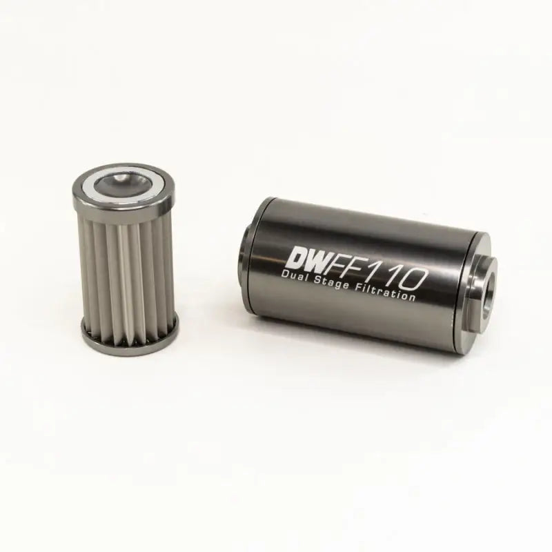 8-03-110-100K-8 Deatschwerks -8An 100 Micron 110Mm In-Line Fue - Fuel Filter